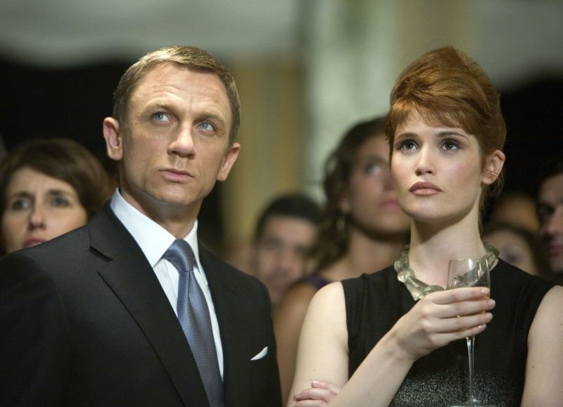Aktoriai Danielis Craigas ir Gemma Arterton / „Scanpix“/„Reuters“ nuotr.