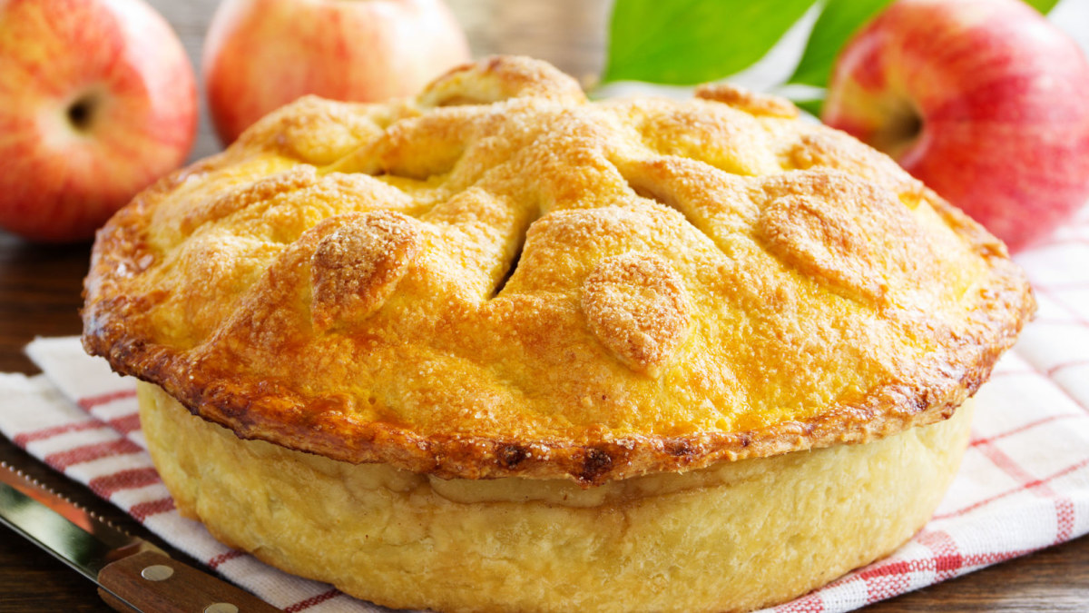 Amerikietiškas obuolių pyragas / Shutterstock nuotr.