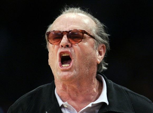 Amžinas „Lakers“ sirgalius aktorius Jackas Nicholsonas / „Reuters“/„Scanpix“ nuotr.