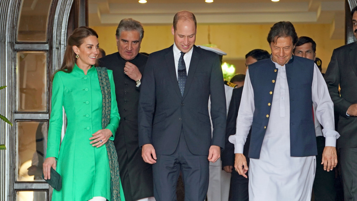 Kembridžo hercogai lankosi Pakistane / „Scanpix“ nuotr.