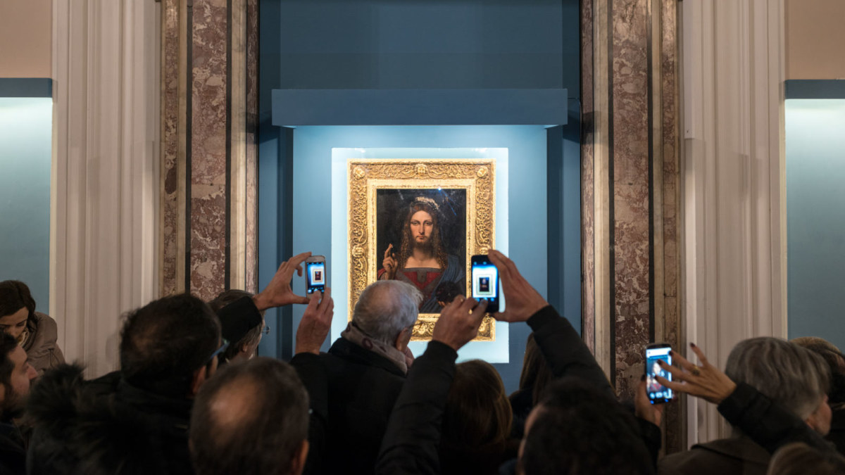 Paveikslas „Salvator Mundi“ – paskutinis žinomas Leonardo Da Vinci darbas / Vida Press nuotr.