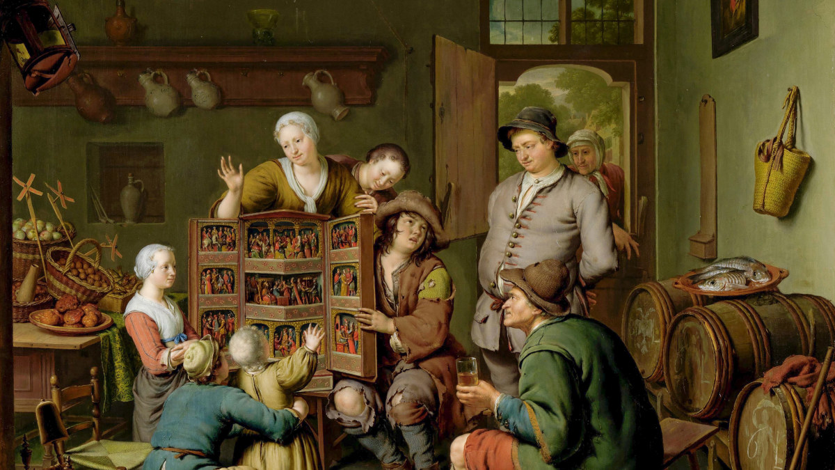 Tokiam grožiui sunku atsispirti. XVIII amžiaus Nyderlandų tapytojo Willemo van Mierio paveikslas „Vertingas pasiūlymas“ atspindėjo to meto aistras ir skonį / Getty nuotrauka
