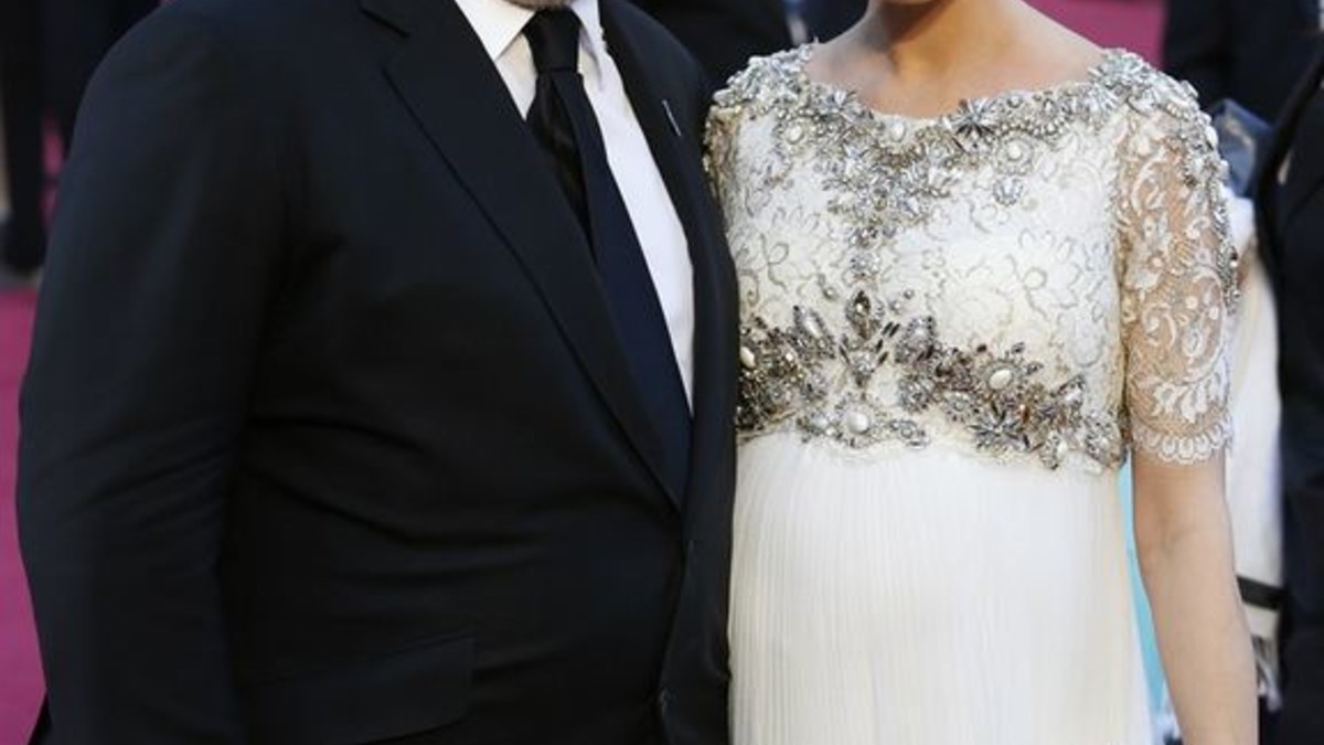 Harvey Weinsteinas su žmona Georgina Chapman / „Reuters“/„Scanpix“ nuotr.