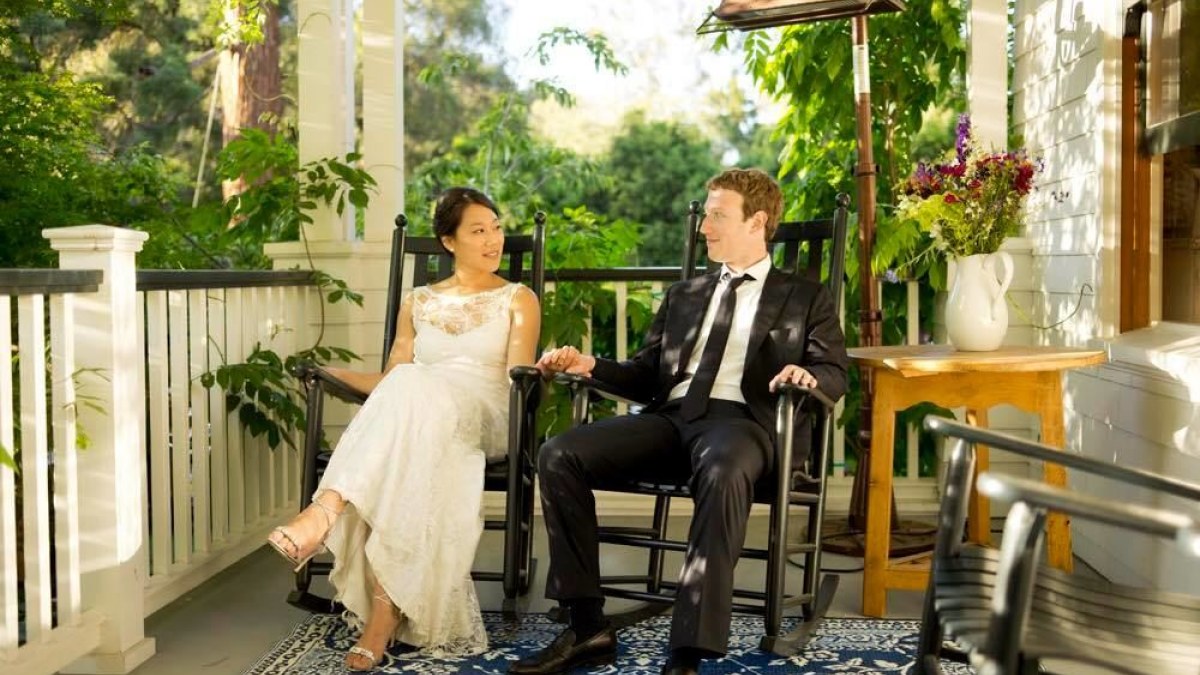 Markas Zuckerbergas ir Priscilla Chan / Asmeninio albumo nuotr. 