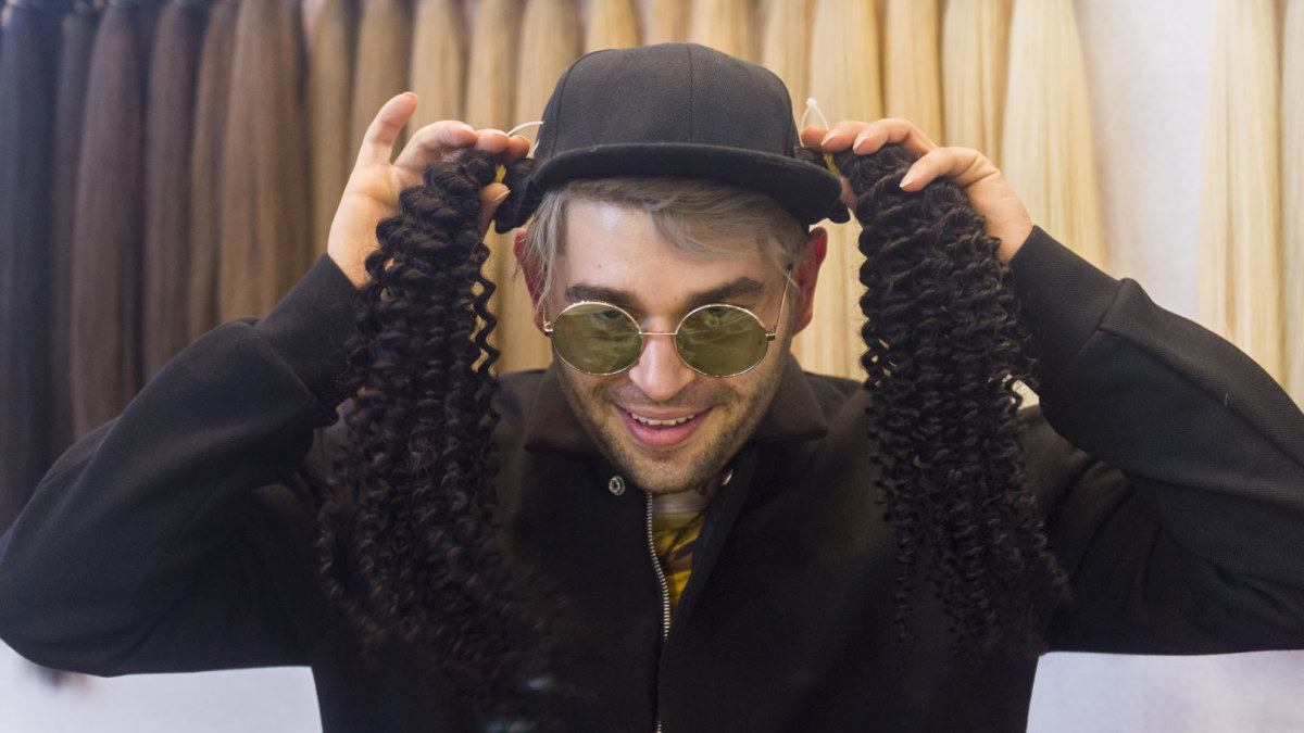 Plaukų stilistas Eividas Mackevičius / Asmeninio albumo nuotr. 