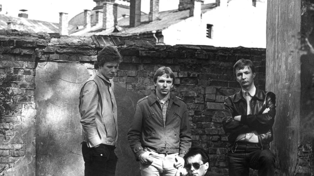 Grupė "Saulės laikrodis" 1983-iaisiais / Asmeninio albumo nuotr. 