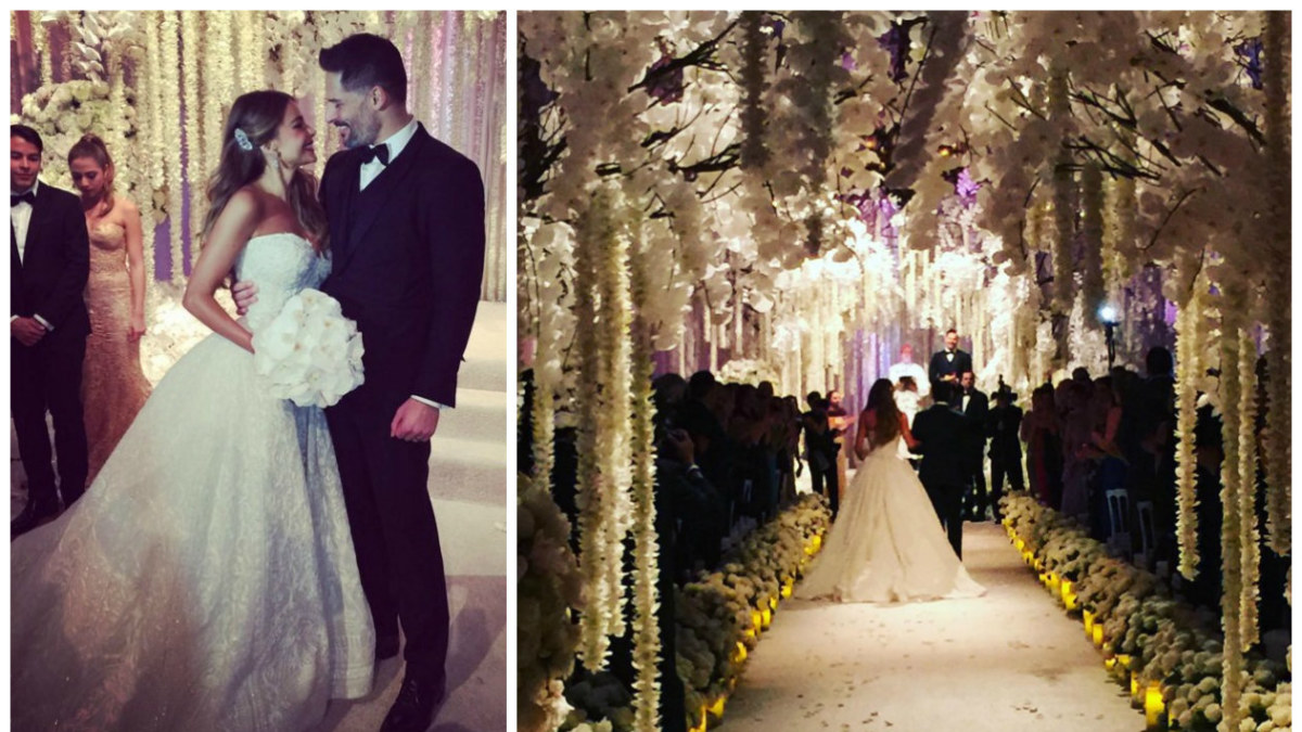 Sofios Vergaros ir Joe Manganiello vestuvės / „Instagram“ nuotr.