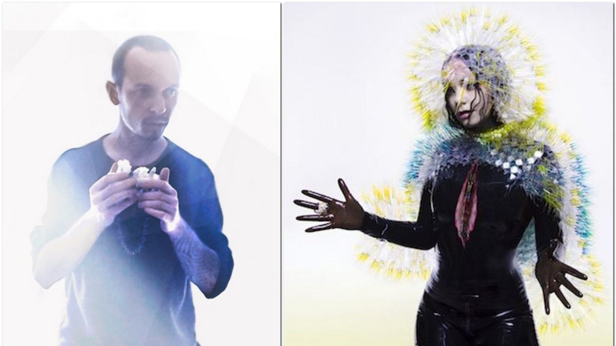 Benas Staškauskas ir Bjork albumo „Vulnicura“ viršelis / Asmeninio albumo nuotr. ir albumo „Vulnicura“ viršelis 