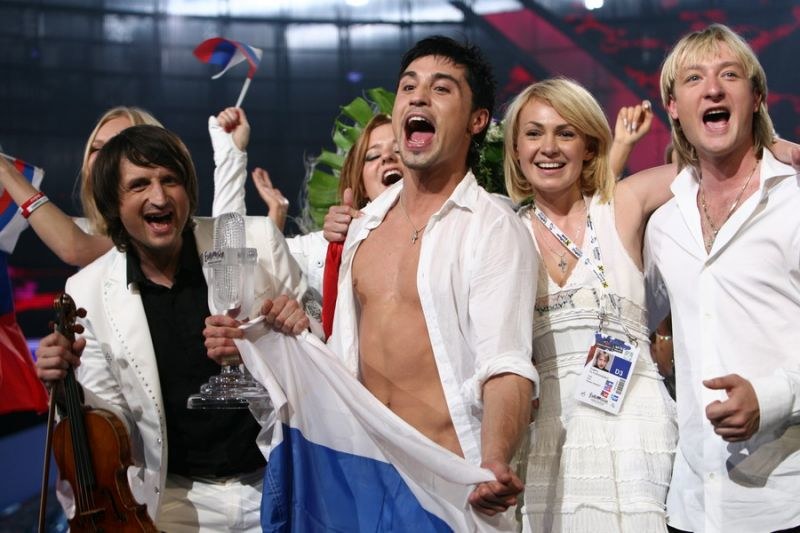 „Eurovizija 2008“. Dima Bilanas konkursą vežasi į Rusiją  /  eurovision.tv (EBU) nuotraukos