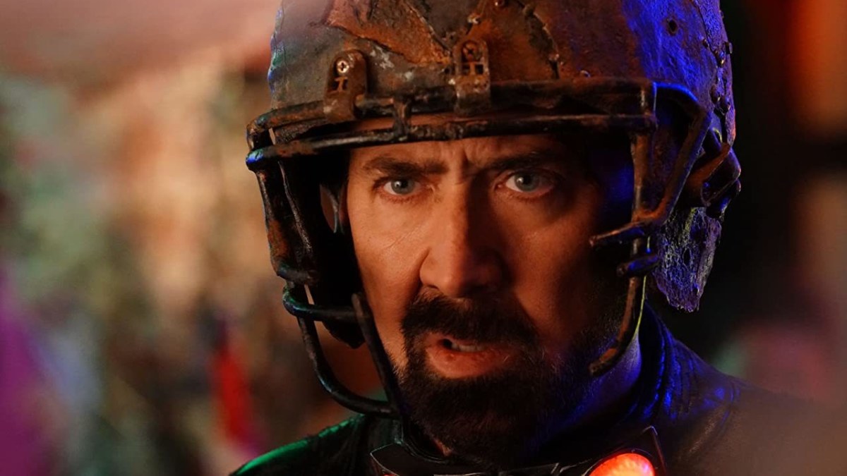 Nicolas Cage filme „Šmėklų žemės kaliniai“ 