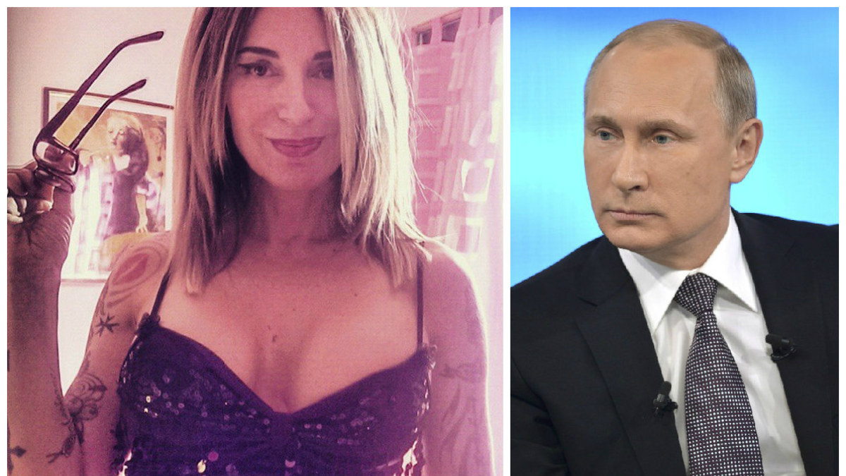 Italė Adelina Putin tvirtina esanti Rusijos prezidento giminaitė / „Instagram“ ir „Scanpix“/„Reuters“ nuotr.