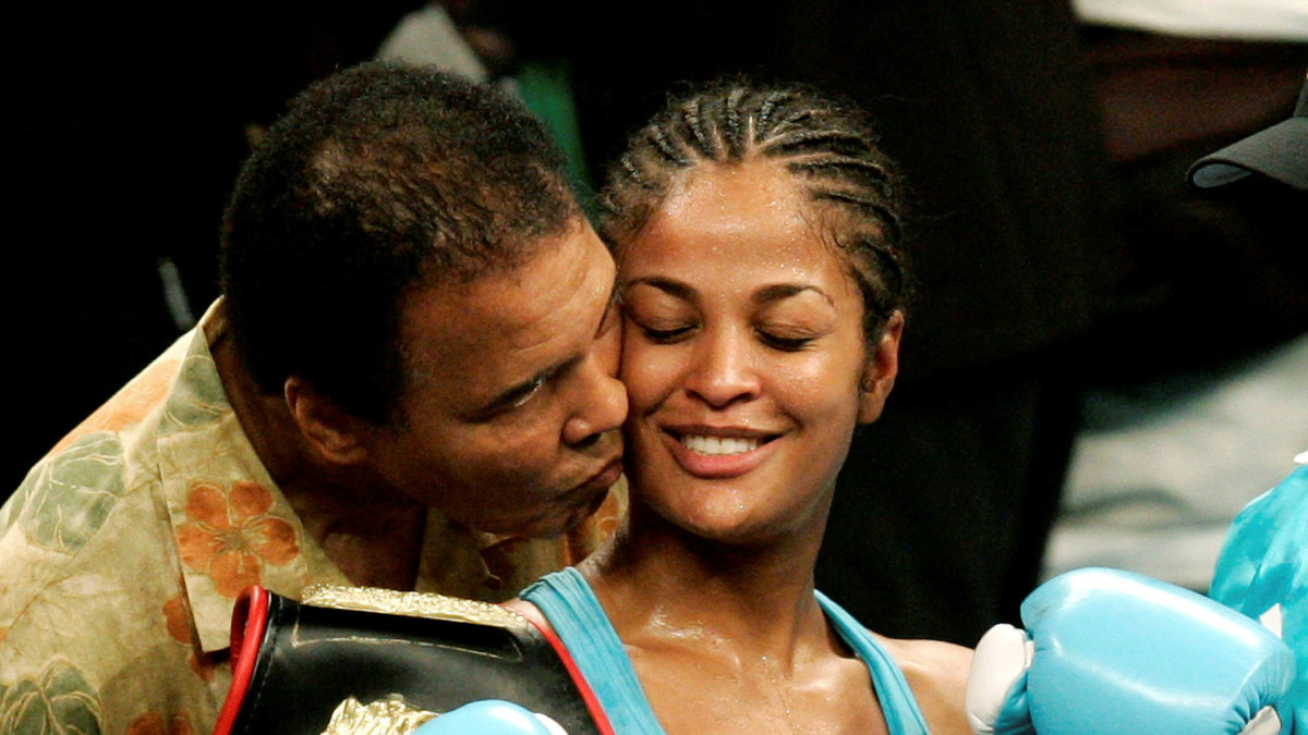 Muhammadas Ali su dukra Laila Ali / Scanpix nuotr.
