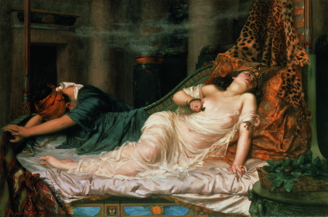 Kleopatros mirtis / wikimedia.org nuotr.