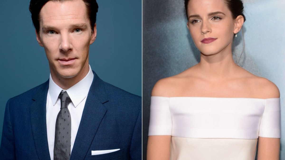 Benedictas Cumberbatchas ir Emma Watson / „Scanpix“ nuotr.