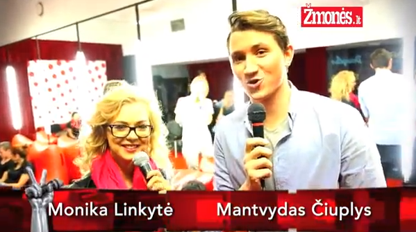 Monika Linkytė išmėgino jėgas „Lietuvos balso“ reporterės kėdėje / Youtube.com stopkadras