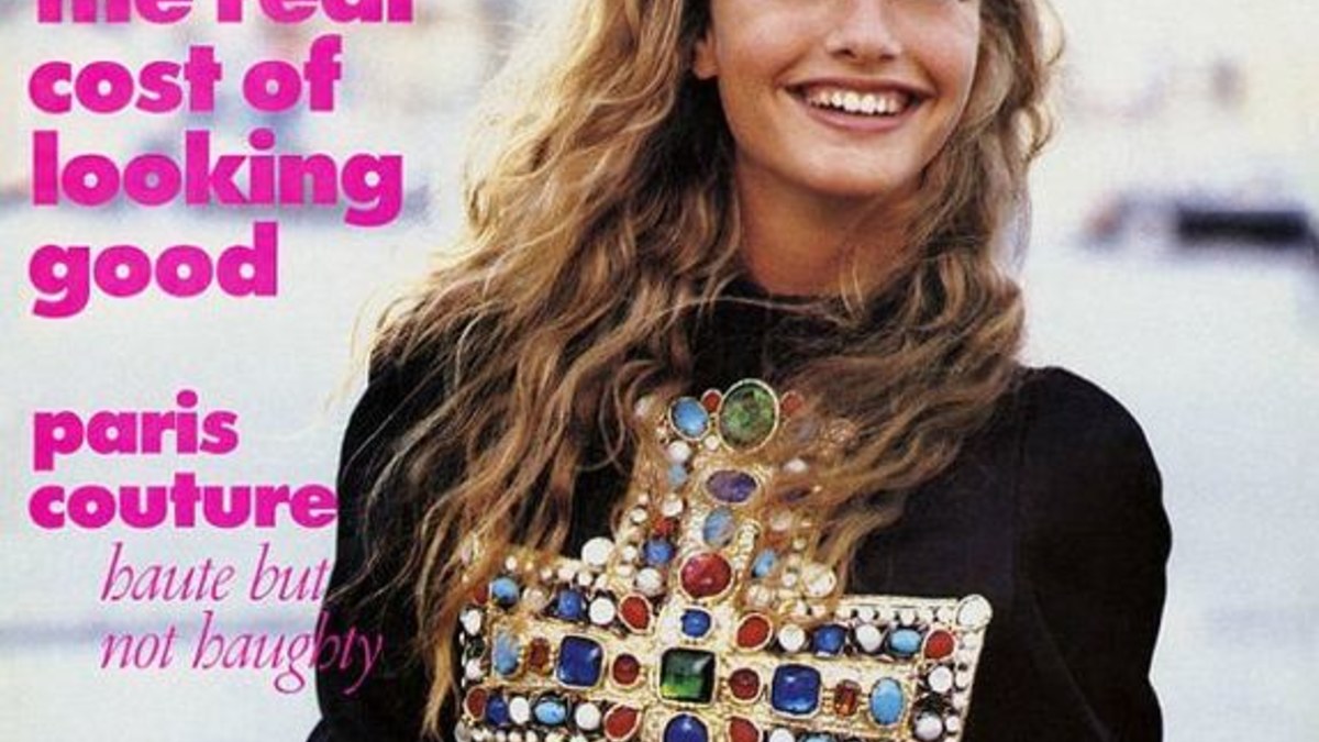 1988-ųjų „Vogue“ su Michaela Bercu / Žurnalo viršelis