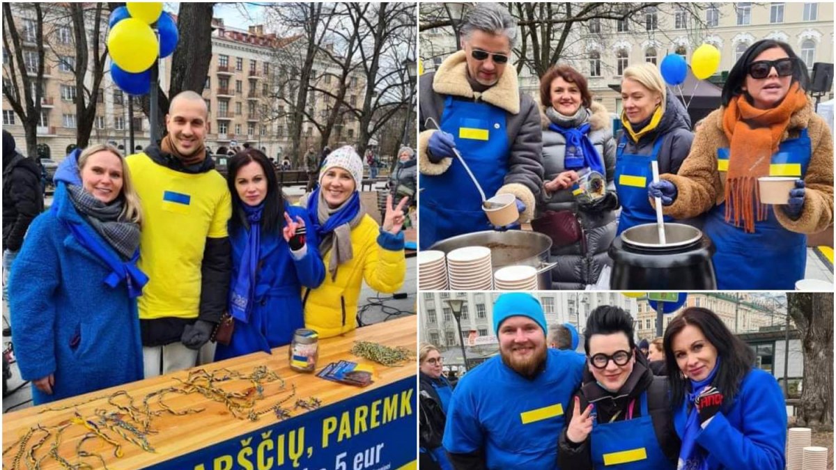Iniciatyva „Ateik barščių, paremk Ukrainą“ / Organizatorių nuotr.