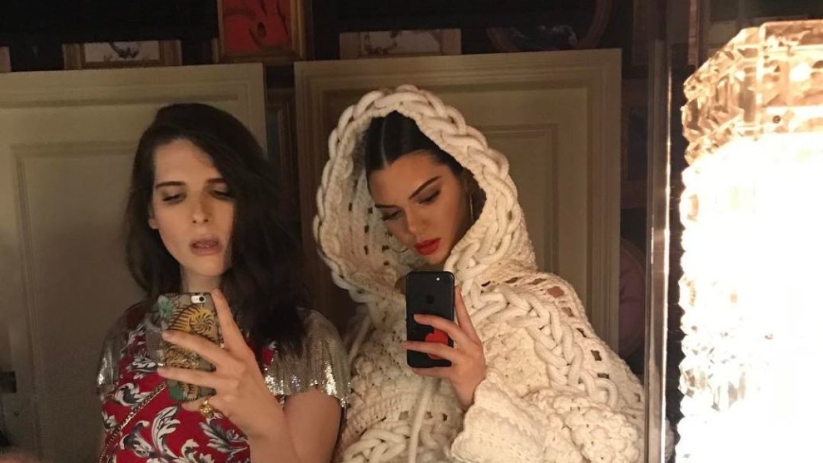 Kendall Jenner - "Burberry" vakarėlyje / Instagram nuotr. 