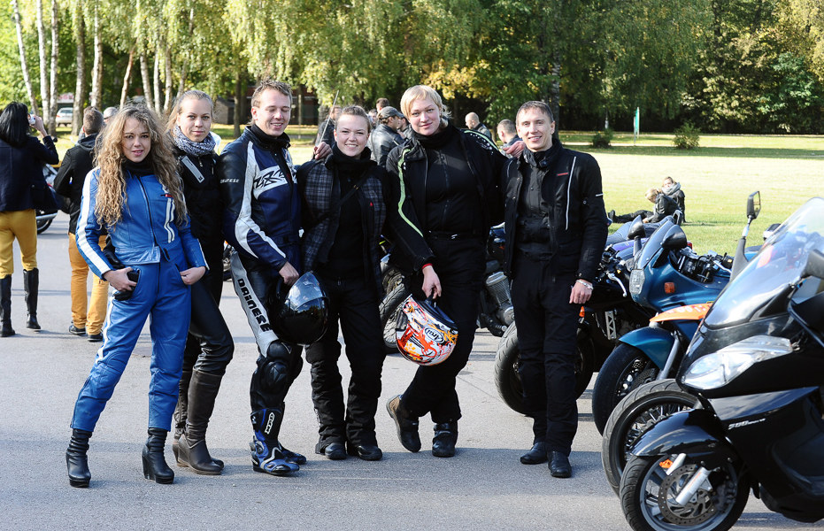 Motociklininkų sezono uždarymo akimirka / Lukas Balandis / BNS nuotr.