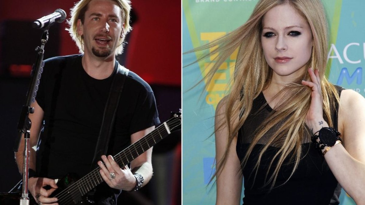 Chadas Kroegeris ir Avril Lavigne / „Reuters“/„Scanpix“ nuotr.