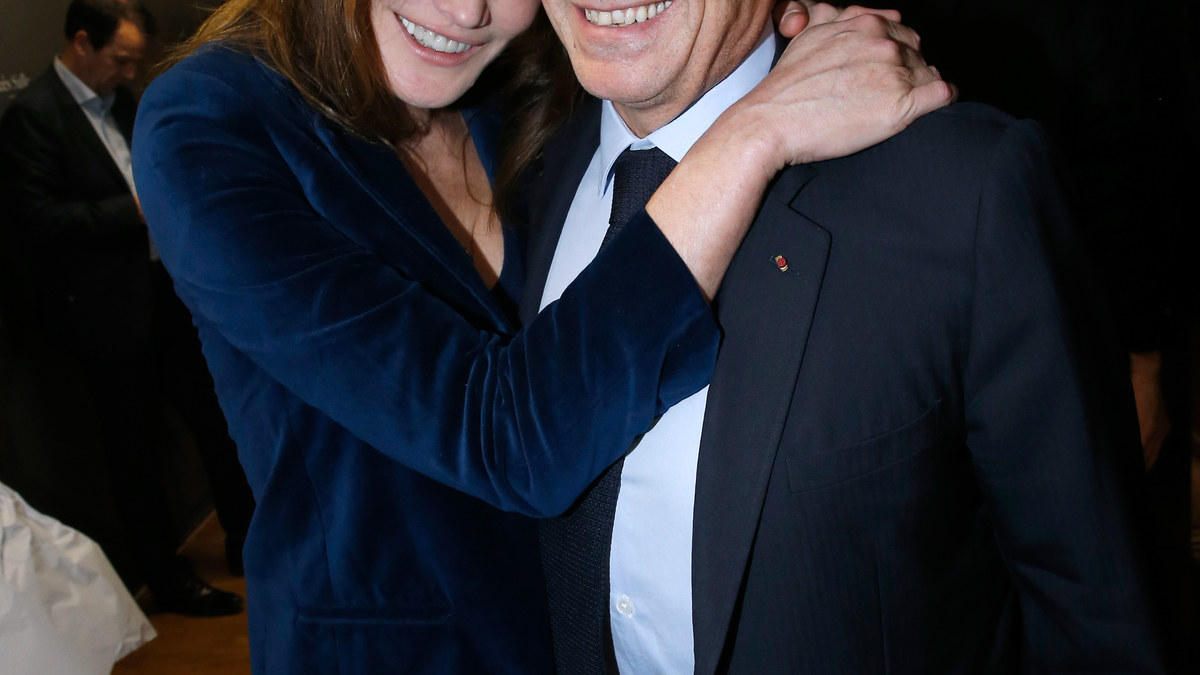 Carla Bruni ir Nicolas Sarkozy / GETTY nuotrauka