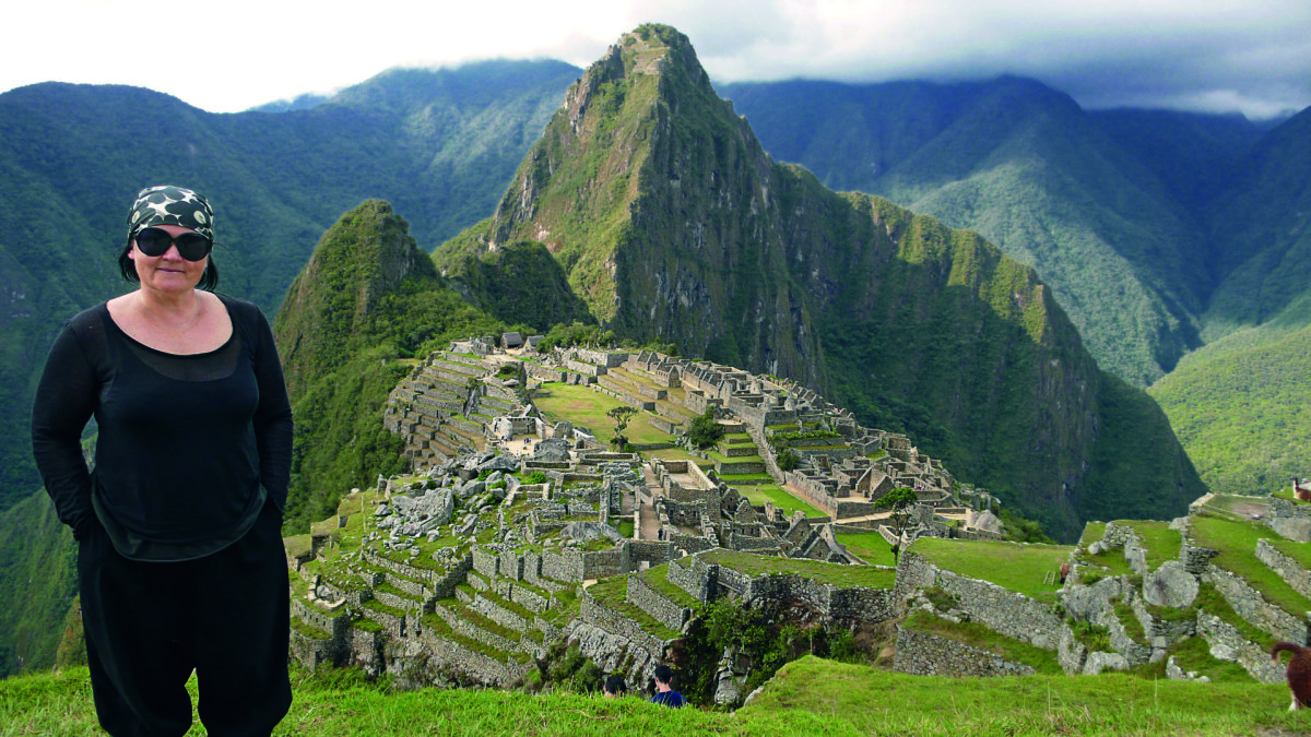 Režisierė Dalia Ibelhauptaitė ir aktorius Dexteris Fletcheris keliavo po Peru / Asmenininio albumo nuotr.