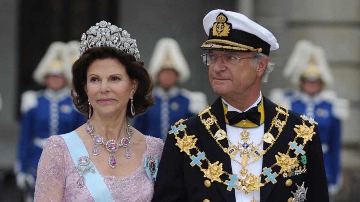 Švedijos karalius Carlas Gustafas XVI ir karalienė Silvia / „Scanpix“ nuotr.