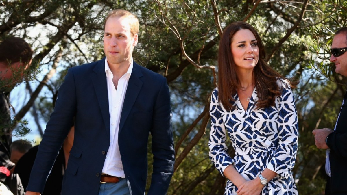 Princas Williamas ir Kembridžo hercogienė Catherine / AFP/„Scanpix“ nuotr.