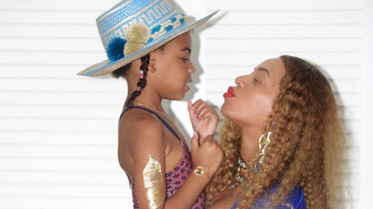 Beyonce su dukra Blue Ivy  / „Instagram“ nuotr.
