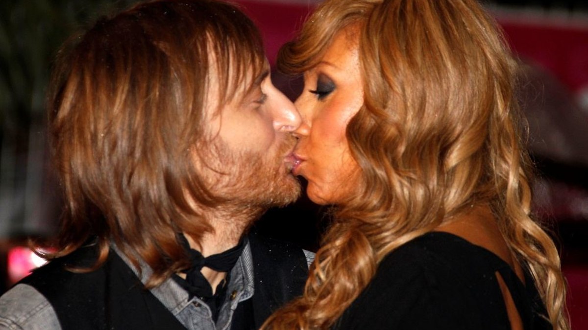 Davidas Guetta su žmona Cathy / „Reuters“/„Scanpix“ nuotr.