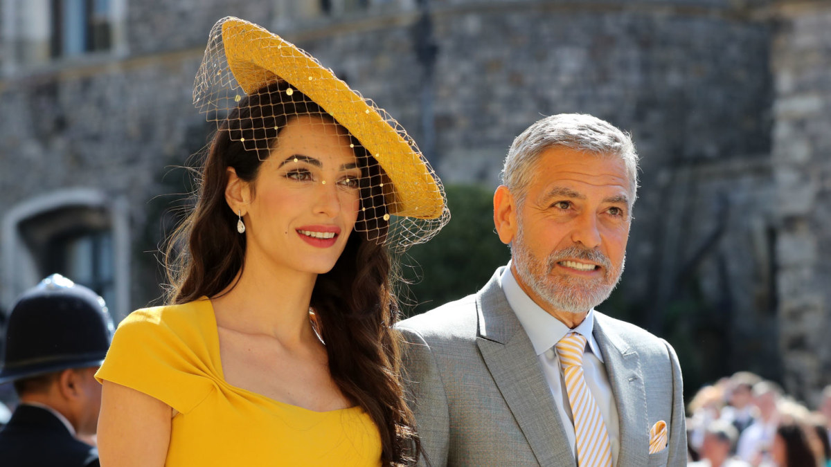 Amal ir George'as Clooney / „Scanpix“ nuotr.