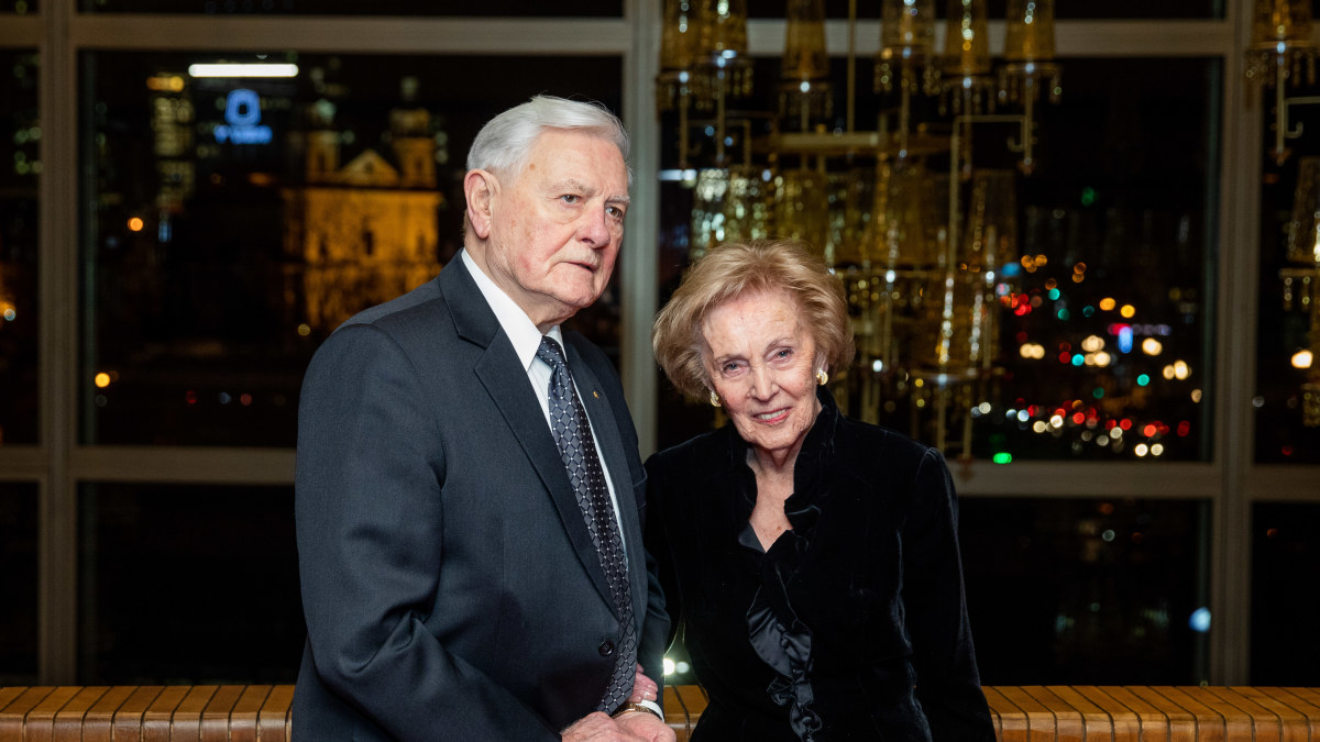 Prezidentas Valdas Adamkus su žmona Alma / Irmanto Gelūno „ŽMONĖS Foto“ nuotrauka