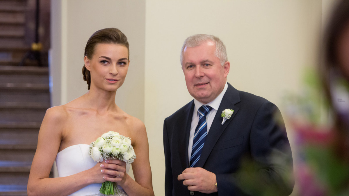 Arvydo Anušausko ir Linos Bulanovaitės vestuvės / Gretos Skaraitienės / BNS nuotr.