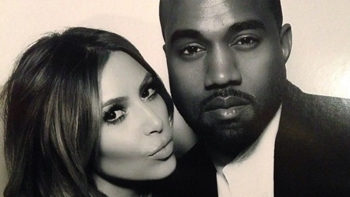 Kim Kardashian ir Kanye Westas per Kūčias / „Instagram“ nuotr.