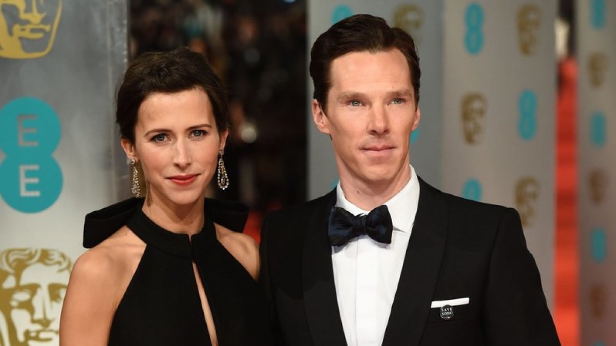 Benedictas Cumberbatchas ir Sophie Hunter / „Scanpix“/Xposurephotos.com nuotr.