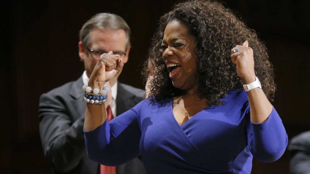 Televizijos laidų vedėja Oprah Winfrey.  / „Scanpix“ nuotr.