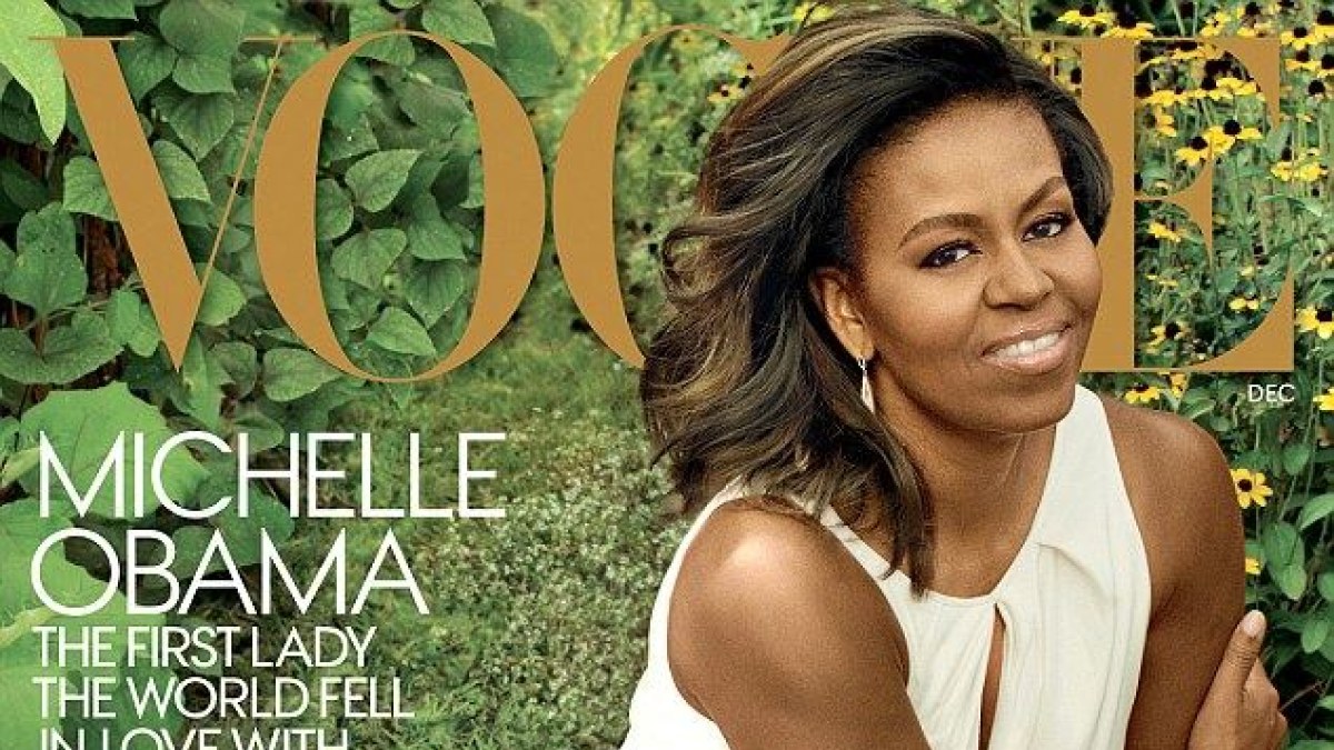 Michelle Obama „Vogue“ viršelyje / Gruodžio mėnesio  „Vogue“ viršelis