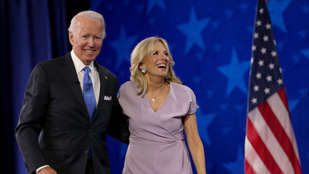 Jill Biden ir Joe Bidenas / „Scanpix“ nuotr. 