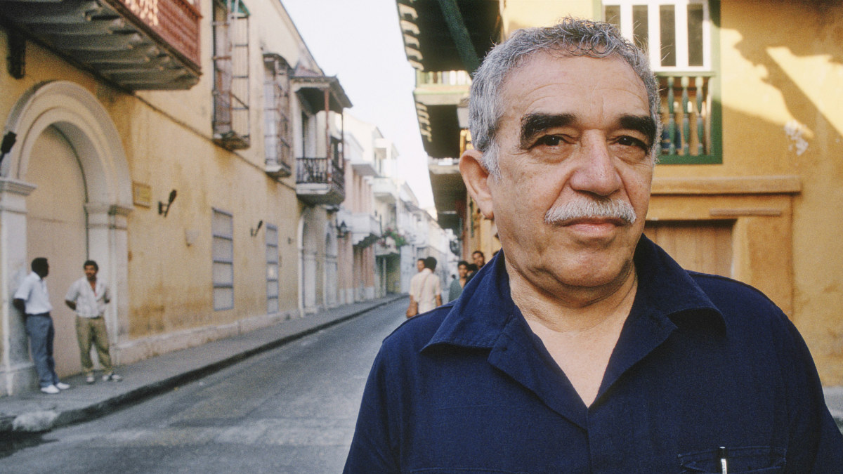 Puikiai jautęs žemę po kojomis Gabrielis García Márquezas, 2002-ieji / Getty nuotrauka