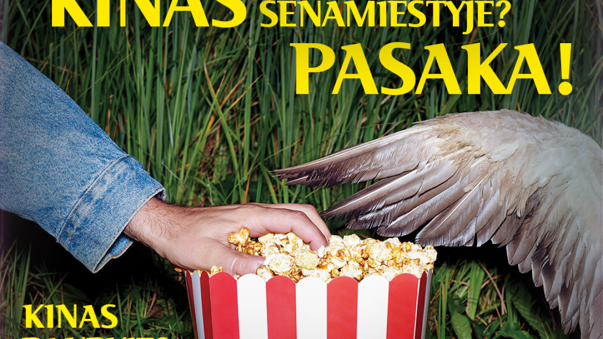Kino teatro „Pasaka“ reklama