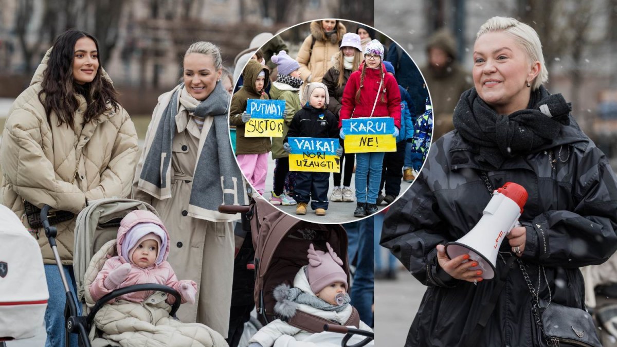 Akcija už Ukrainos vaikus / Kristinos Jasudaitės nuotr.