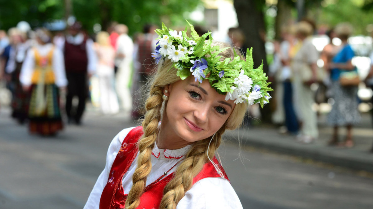 Žurnalistė Ugnė Galadauskaitė (2014 m. liepos 6 d.) / Alfredo Pliadžio nuotr.
