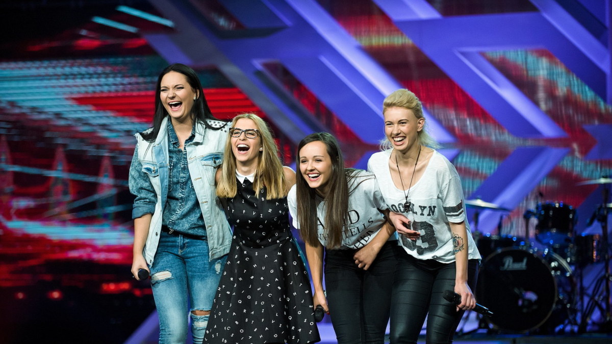 „X Faktoriuje“ susibūrusi merginų grupė / TV3 nuotr.