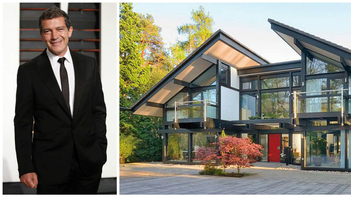 Antonio Banderasas nusipirko modernų namą Anglijoje / „Vida Press“ ir „Scanpix“ nuotr.