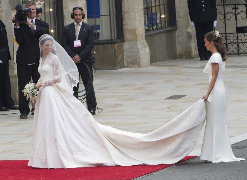 Kembridžo hercogienė Catherine ir jos sesuo Pippa Middleton / „Scanpix“ nuotr.