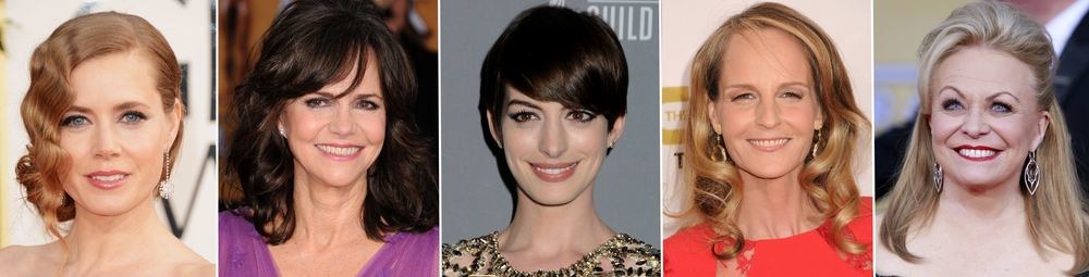 Amy Adams, Sally Field, Anne Hathaway, Helen Hunt ir Jacki Weaver. / „Scanpix“ nuotr.