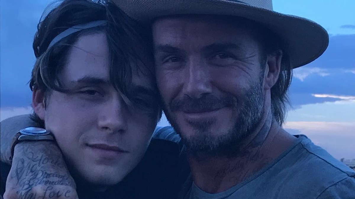 Davido Beckhamo ir dviejų jo vaikų kelionės į Afriką akimirkos / Instagram nuotr.