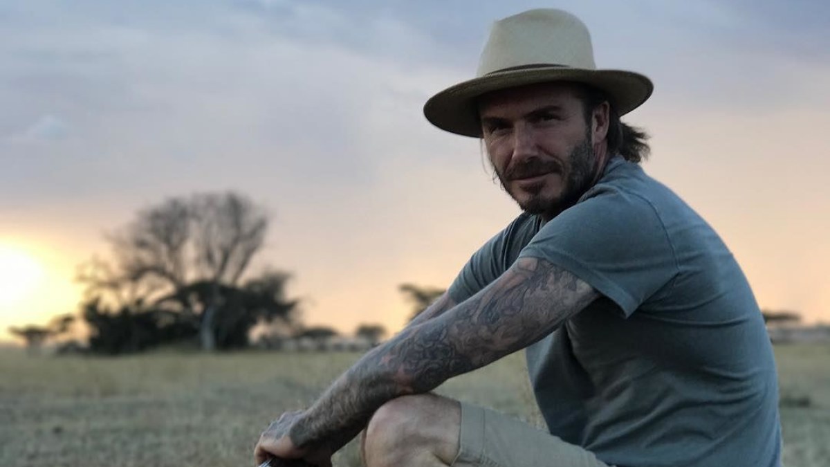 Davido Beckhamo ir dviejų jo vaikų kelionės į Afriką akimirkos / Instagram nuotr.