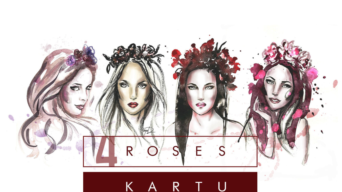 Mados iliustratorė Anya Dee įamžino „4 Roses“ merginas