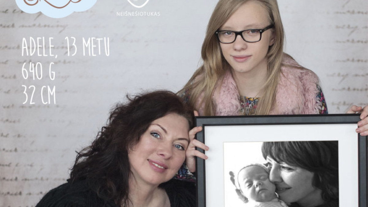 Daiva Tamošiūnaitė su dukra Adele